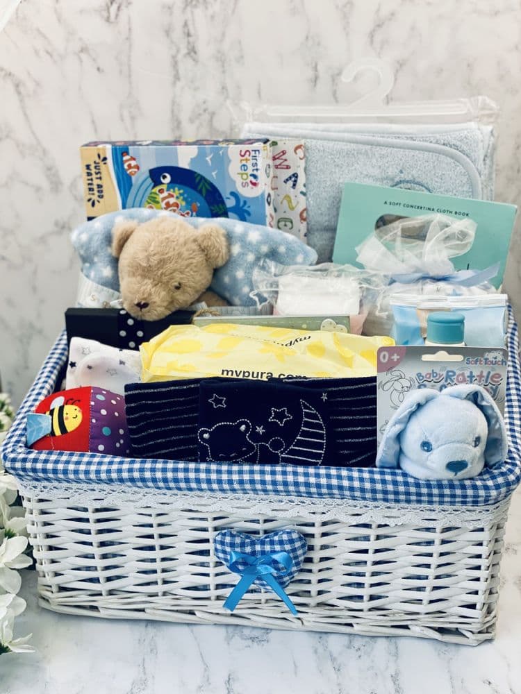 Baby Boy Gift Hamper Large Hampers by Lauren1