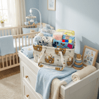 Baby Boy Nappy Caddy Gift | Hampers by Lauren