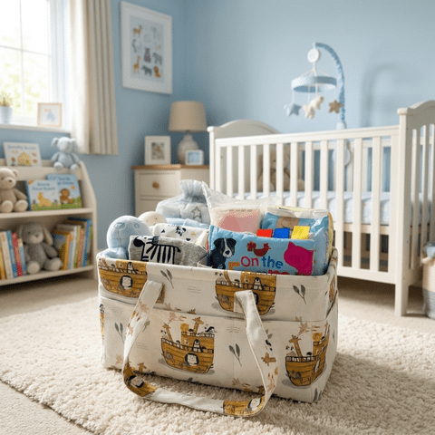 Baby Boy Nappy Caddy Gift