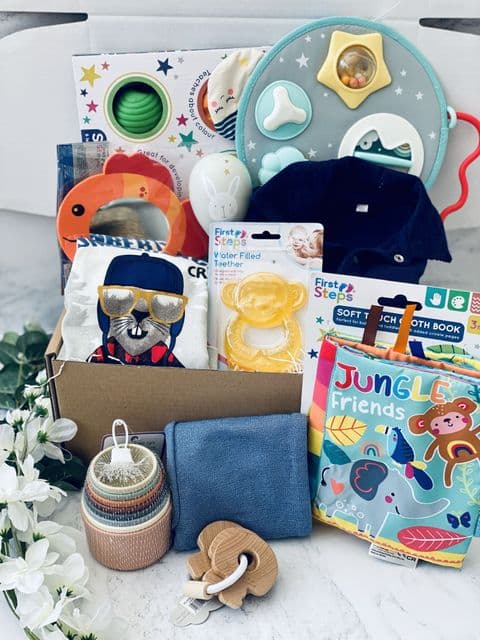 Baby First Christmas Gift Box - Boys 3-6 Month Ultimate