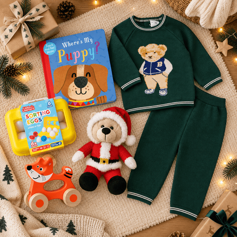 Baby First Christmas Gift Box - Boys 6-12 Month