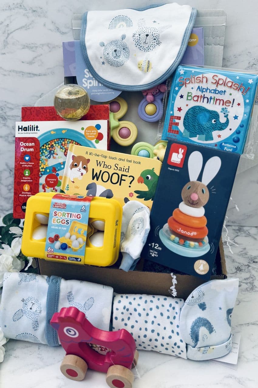 Baby First Christmas Gift Box - Boys 6-12 Month Ultimate| Hampers by Lauren