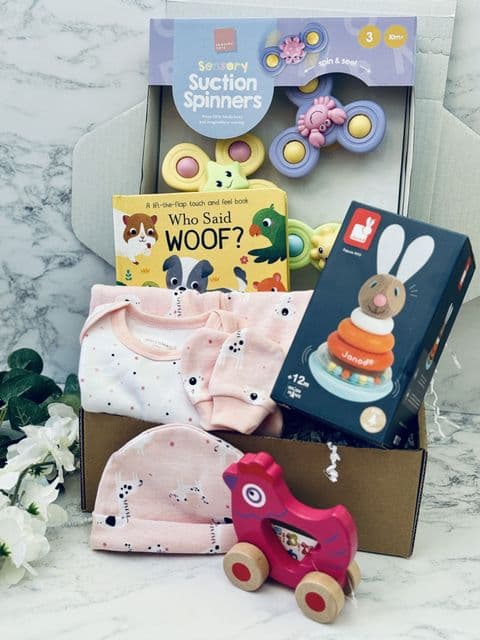 Baby First Christmas Gift Box - Girls 6-12 Month Large