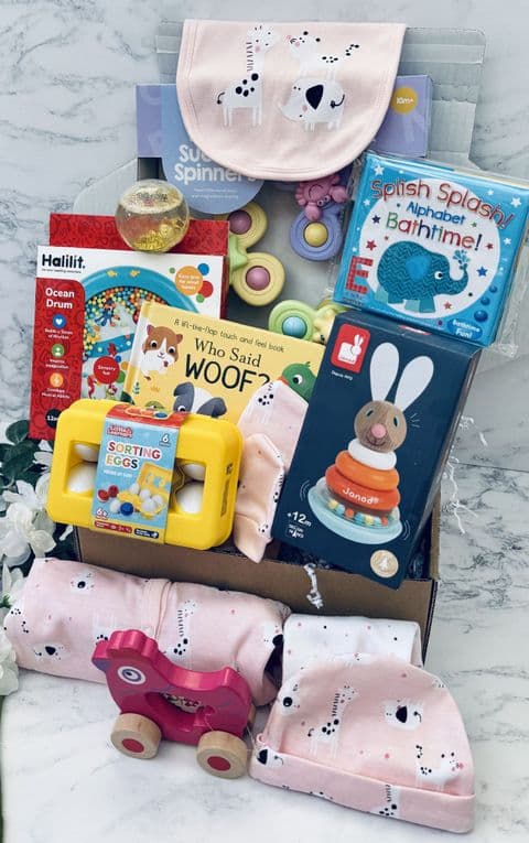 Baby First Christmas Gift Box - Girls 6-12 Month Ultimate