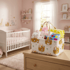 Baby Girl Nappy Caddy Gift | Hampers by Lauren