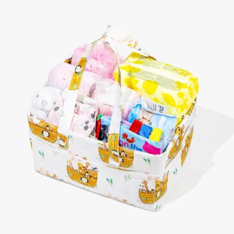 Baby Girl Nappy Caddy Gift