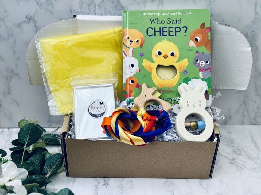 Baby's 1st Easter Sensory Box | Hampers by Lauren