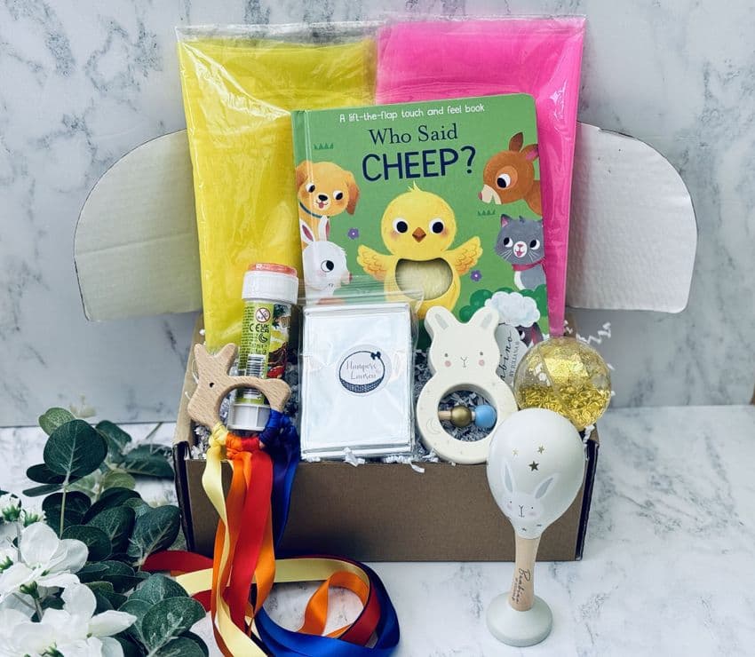Easter Themed Baby Sensory Box | Hampers by Lauren
