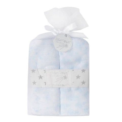 Blue Baby Boy Muslins