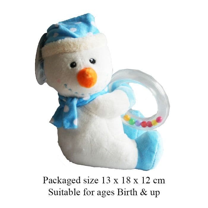 Christmas Plush Baby Rattle | Hampers by Lauren