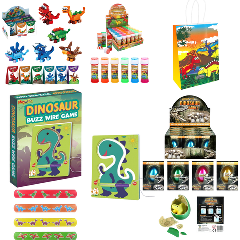 Dinosaur Children's Party Bag Create Your Own