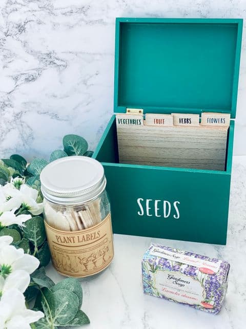Gardeners Seed Box Gift Hamper