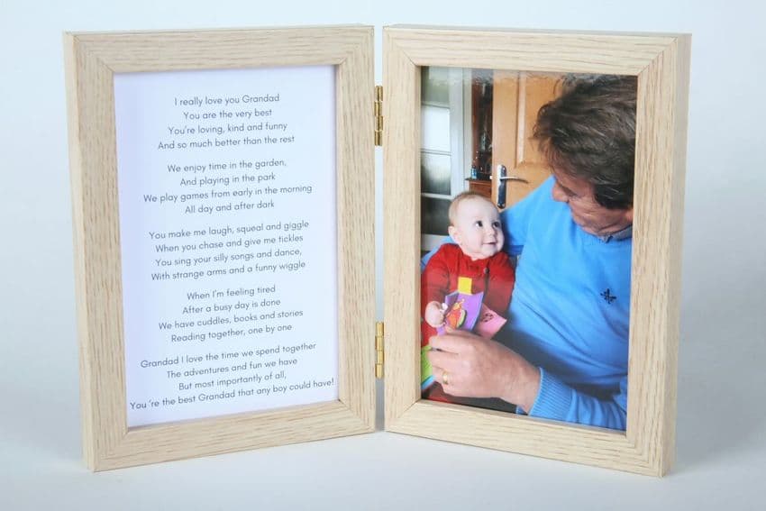 Grandad Poem & Picture | Hampers by Lauren