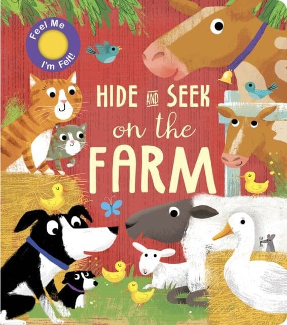 Hide & Seek On The Farm Felt Flap Book | Hampers by Lauren