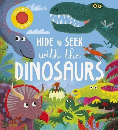 Hide & Seek With The Dinosaurs Felt Flap Book | Hampers by Lauren