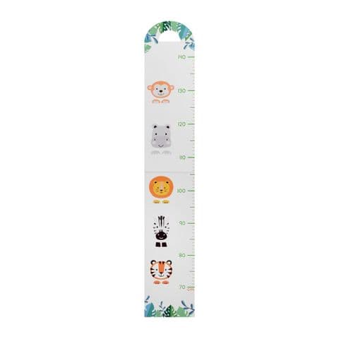 Jungle Themed Wooden Height Chart