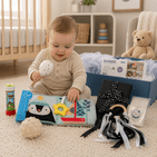 Large Newborn Baby Sensory High Contrast Box | Hampers by Lauren