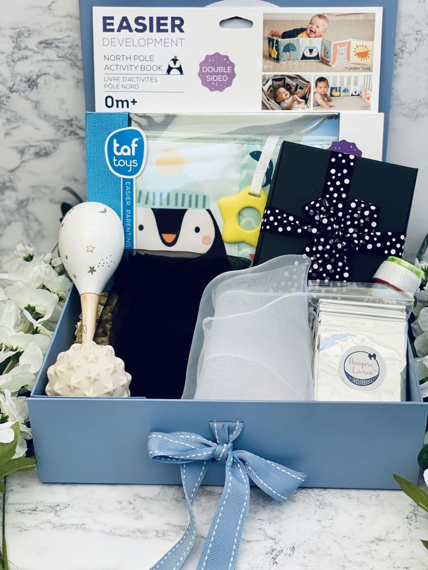 Large Newborn Baby Sensory High Contrast Box | Hampers by Lauren