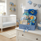 Luxury New Baby Boy Gift Box | Hampers by Lauren