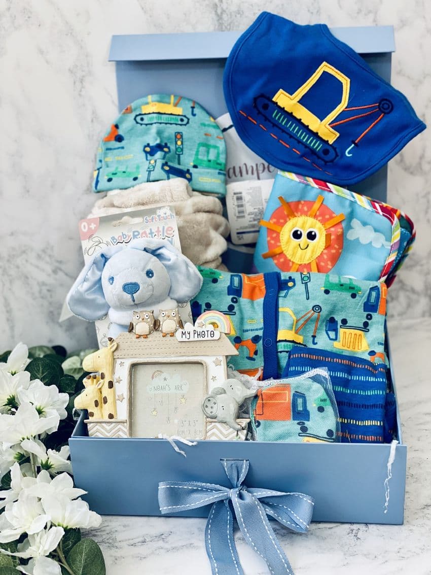 Luxury New Baby Boy Gift Box | Hampers by Lauren