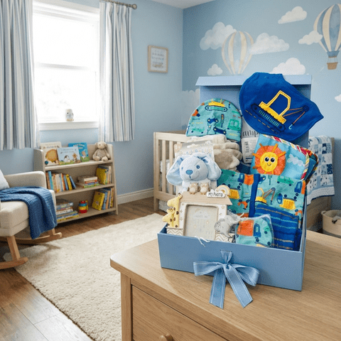 Luxury New Baby Boy Gift Box