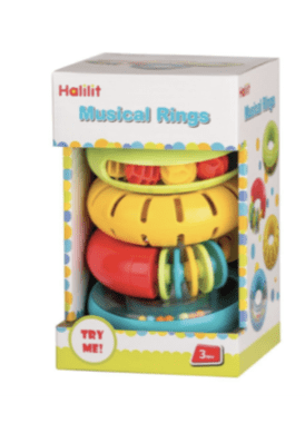 Musical Rings Set Of 4 | Hampers by Lauren