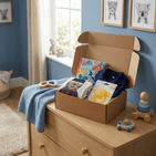 New Baby Boy Clothing & Toys Gift Box | Hampers by Lauren