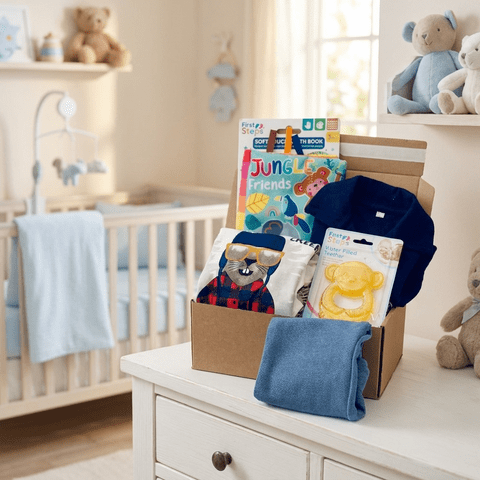 New Baby Boy Clothing & Toys Gift Box