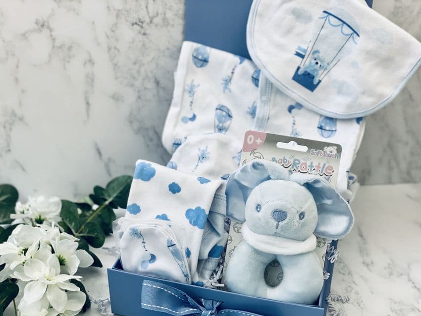 New Baby Boy Gift Box | Hampers by Lauren