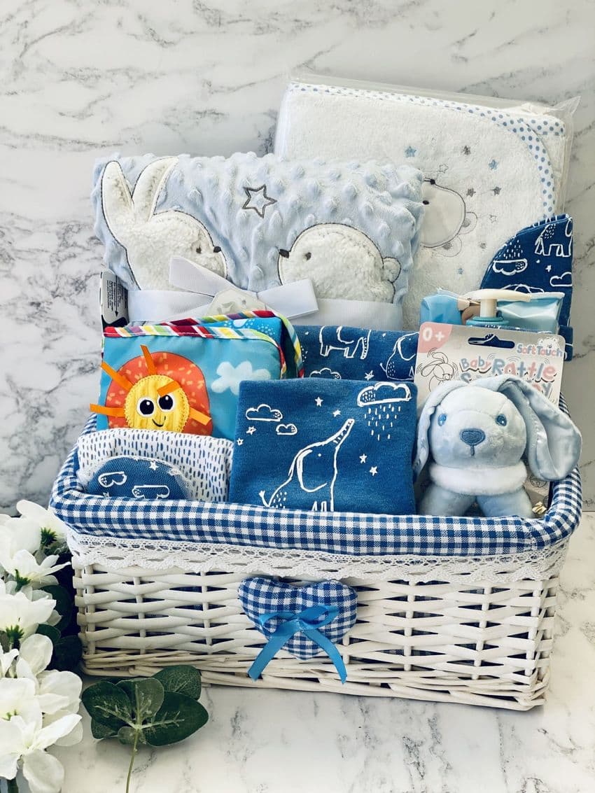 New Baby Boy and New Parents Original Gift Hamper | Hampers by Lauren