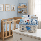 New Baby Boy and New Parents Original Gift Hamper | Hampers by Lauren