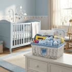 New Baby Boy and New Parents Original Gift Hamper | Hampers by Lauren