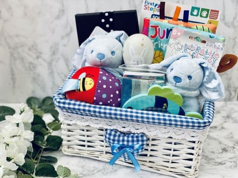 New Baby Boy's First Toys Gift Hamper