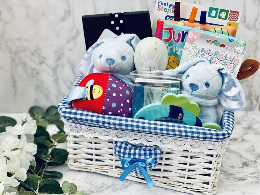 New Baby Boy's First Toys Gift Hamper | Hampers by Lauren