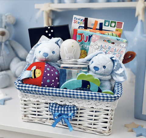 New Baby Boy's First Toys Gift Hamper