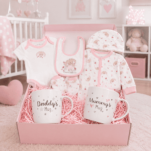 New Baby Girl and New Parents Luxury Original Gift Box