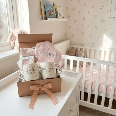New Baby Girl and New Parents Luxury Original Gift Box