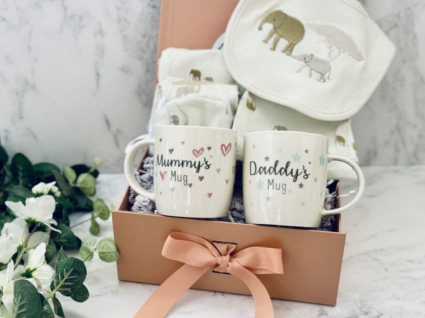 New Baby Girl and New Parents Luxury Original Gift Box | Hampers by Lauren