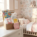 New Baby Girl Clothing & Toys Gift Box | Hampers by Lauren