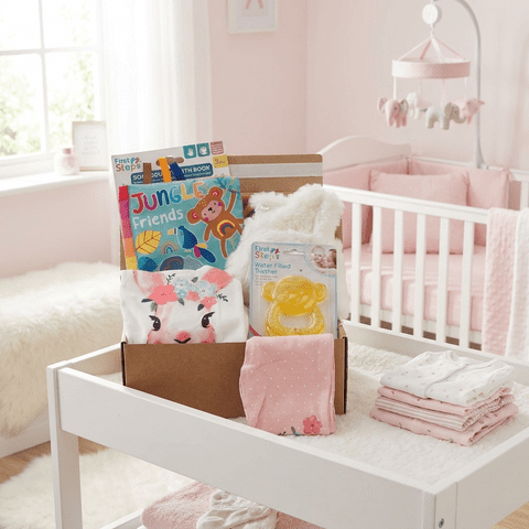 New Baby Girl Clothing & Toys Gift Box