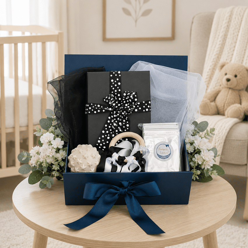 Newborn Baby Sensory High Contrast Box | Hampers by Lauren