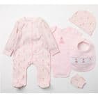 Pink Fairy Baby Girl Clothing Set - 5 Piece | Hampers by Lauren