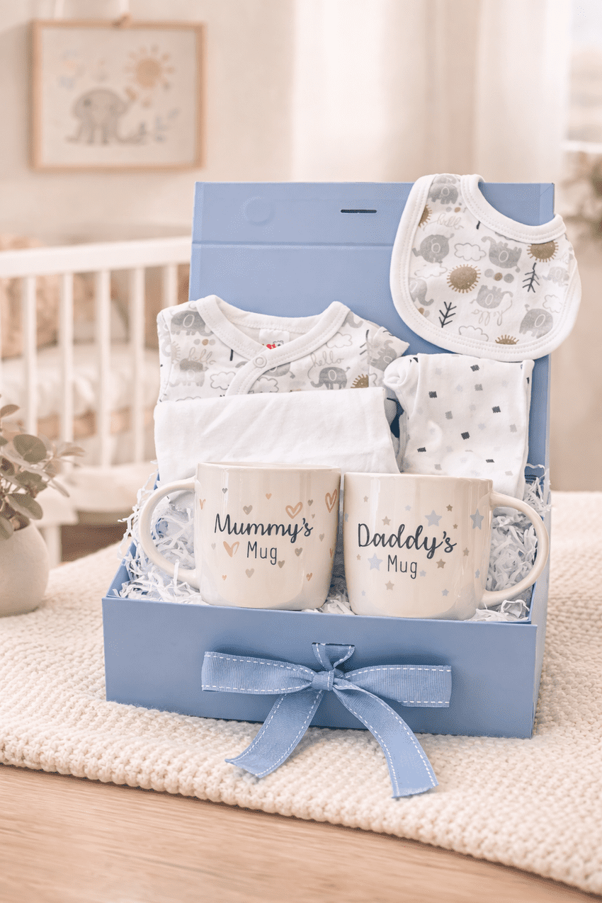 Premature Baby Boy & New Parents Gift Box Original - Elephant| Hampers ...