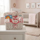 Premature Baby Girl Gift Hamper Original - Pink Forest Animal | Hampers by Lauren