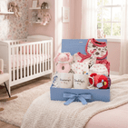 Premature Baby Girl & New Parents Gift Box Large - Pink Forest Animal | Hampers by Lauren