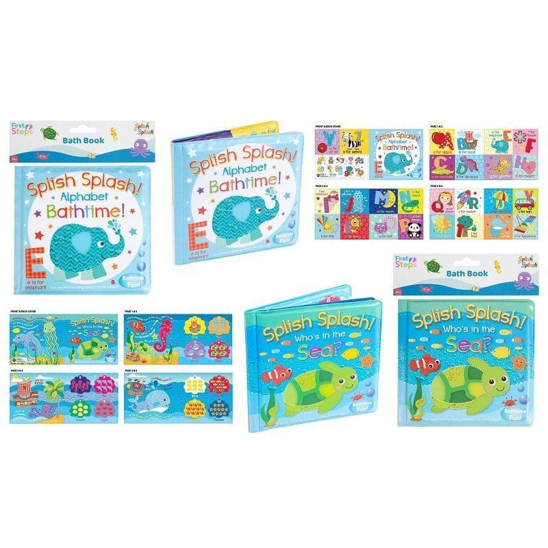 Splish, Splash Baby Bath Books | Hampers by Lauren