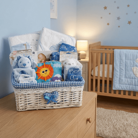 Twin Boys Luxury Baby Hamper - Large