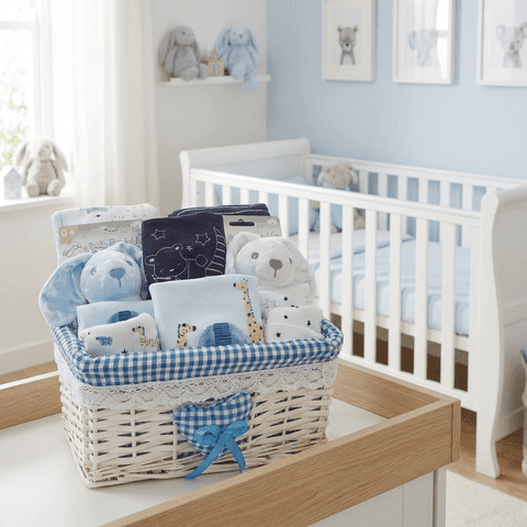 Twin Boys Luxury Baby Hamper - Original