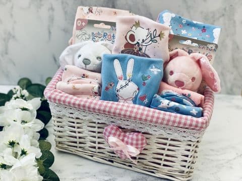 Twin Girls Luxury Baby Hamper - Original