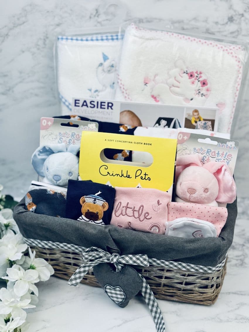 Twins Mixed Luxury Baby Hamper - Large | Hampers by Lauren